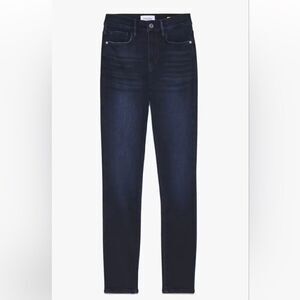 Frame Le High Skinny Dark Wash Jeans 27